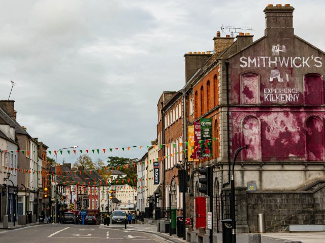 Exterior of Smithwick's Brewery in Ireland