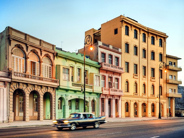 Classic car on the streets of Havana, Cuba