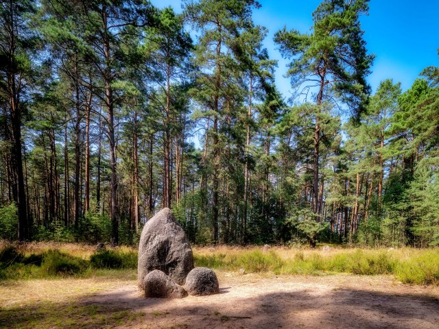 Stone Circles at Odry in Poland