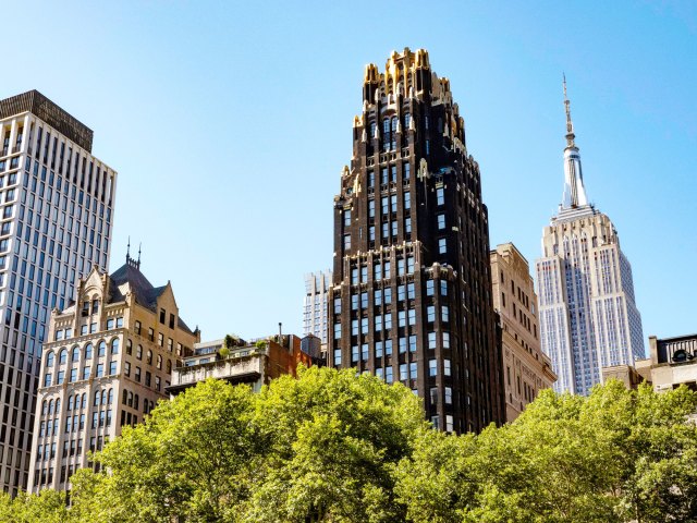 Image of the American Radiator Building in New York City