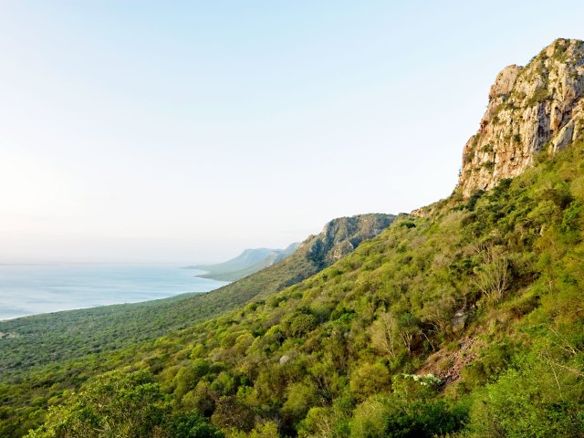 Image of the Lebombo Mountains in Mozambique
