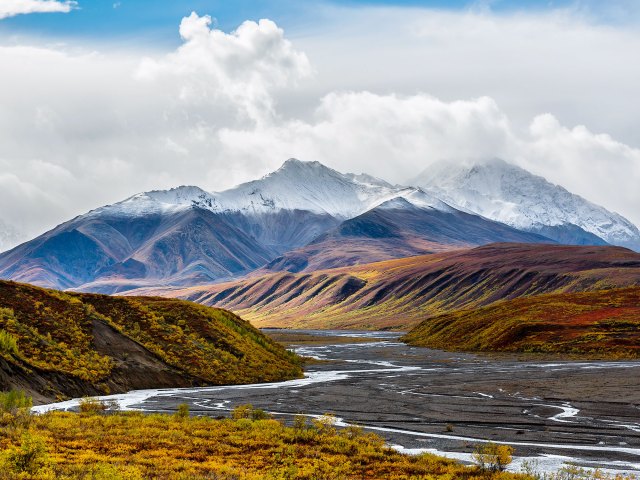 Image of Denali in Alaska's Denali National Park