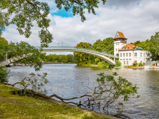 Bridge over canal on Cuba's Island of Youth