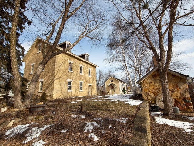 Historic Paoli Mill outside of Madison, Wisconsin