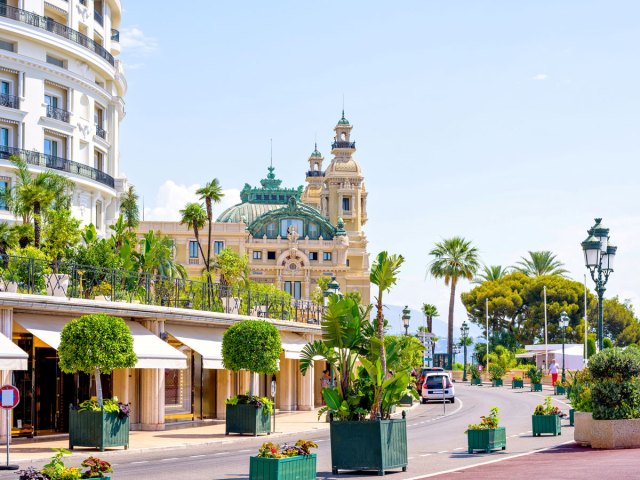 Street and buildings in Monaco City