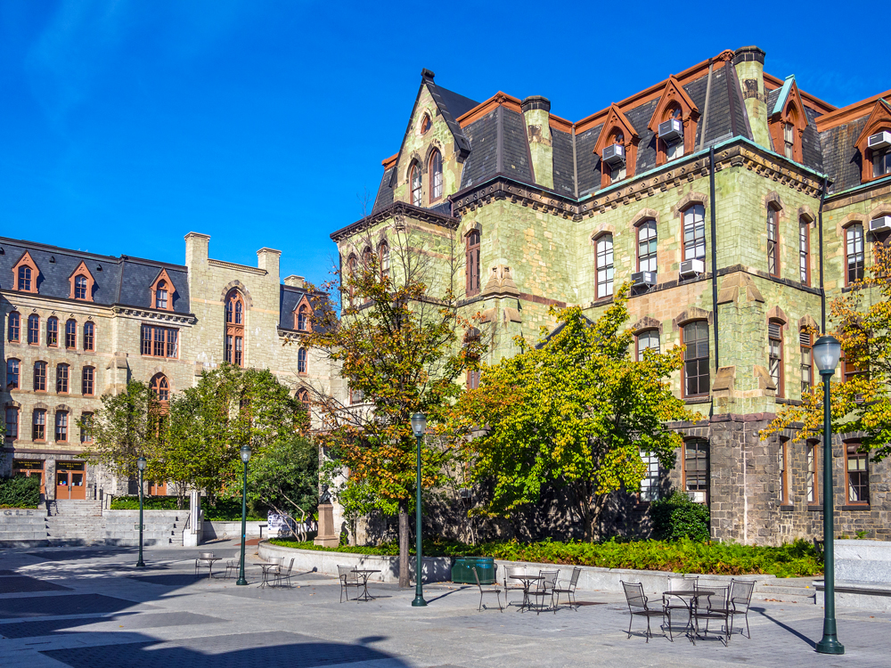 Campus building at the University of Pennsylvania