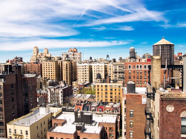 Skyline of Manhattan in New York City