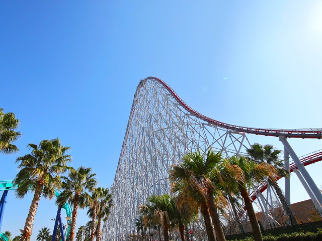 Steel Dragon 2000 roller coaster in Kuwana, Japan
