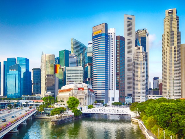 Skyline of Singapore
