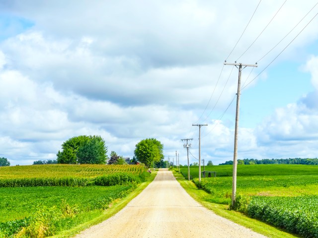 Rural Indiana road